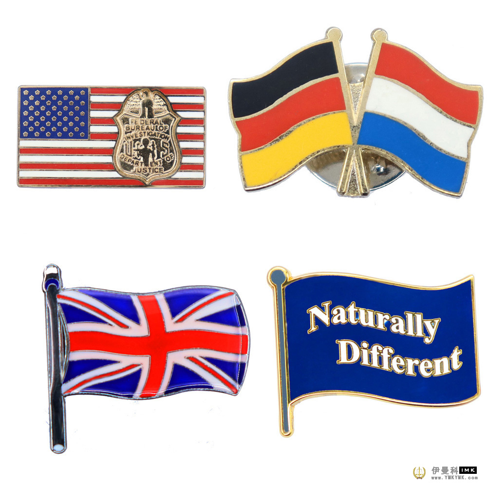National flag emblem in custom design Badge 图1张
